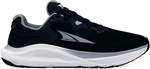Quarter turn view Women's Altra Footwear style name Paradigm 8 Wide in color BLK/WHT. Sku: AL0A85RQ-010