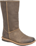 Quarter turn view Women's Born Footwear style name Salee in color TAUPE DIST. Sku: BR0045155