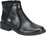 Quarter turn view Women's Born Footwear style name Cincy in color BLACK. Sku: BR0077409