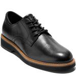 Quarter turn Men's Cole Haan Footwear style name Montrose Plain Toe in color Black. Sku: C38959