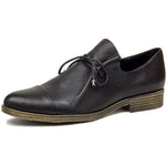 Quarter view Women's Django & Juliette Footwear style name Kotty in color Black. Sku: DJ15183BLALE