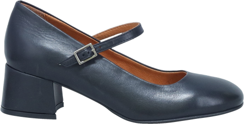 Quarter turn view Women's Miz Mooz Footwear style name Gabbie in color BLACK. Sku: GABBIE-BLACK