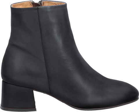 Quarter turn view Women's Miz Mooz Footwear style name Garin in color BLACK. Sku: GARIN-BLACK
