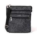 Out & About Crossbody w/RFID Slots Midnight Blossom