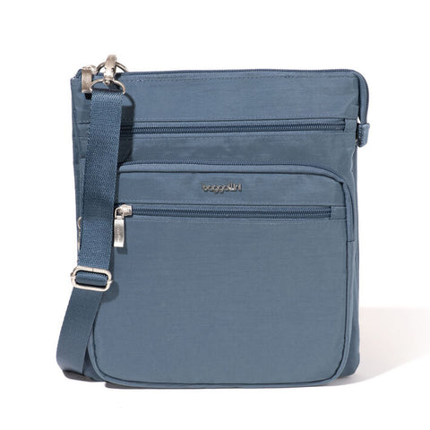 Out & About Crossbody w/RFID Slots Mist