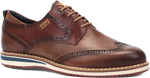 Quarter turn view Men's Pikolinos Footwear style name Avila 4191C1 in color CUERO. Sku: M1T-4191C1CUE