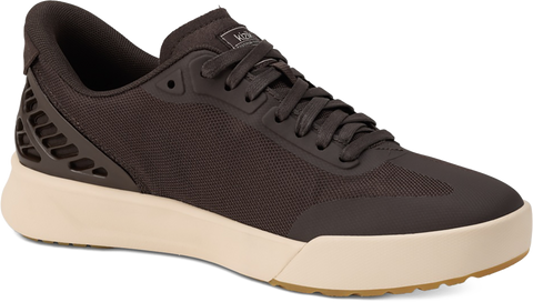 Quarter turn view Men's Kizik Footwear style name Austin in color MOLE/WCGRY. Sku: MAUS2501