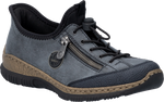Quarter turn view Women's Rieker Footwear style name Nikita 67 in color PZFKATLNSC. Sku: N3267-14