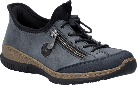 Quarter turn view Women's Rieker Footwear style name Nikita 67 in color PZFKATLNSC. Sku: N3267-14