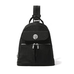 Naples Convertible Backpack w/RFID - Black Cheetah