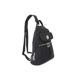 Naples Convertible Backpack w/RFID Black Cheetah by Baggallini