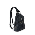 Naples Convertible Backpack w/RFID Midnight Blossom by Baggallini