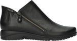 Quarter turn view Women's Mephiso Footwear style name Romia in color BLK CEYLAN. Sku: ROM9914
