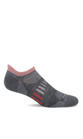 Women's Sockwell Socks style name Ascend II Micro in color Grey. Sku: SW89W-800