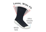 Biosoft Relaxed Fit Unisex Socks-Black