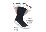 Biosoft Relaxed Fit Unisex Socks-Black