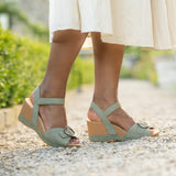 Stella - Sage Nubuck
