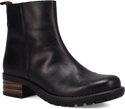Quarter turn view Women's Taos Footwear style name Uptown in color BLACK. Sku: UPT-14267BLK