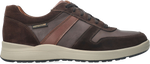 Quarter turn view Men's Mephiso Footwear style name Vito in color DKBRN VELS. Sku: VIT3651