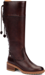 Quarter turn view Women's Pikolinos Footwear style name Medina 9782 in color CAOBA. Sku: W0D-9782CAO
