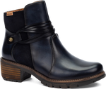 Quarter turn view Women's Pikolinos Footwear style name San Sebastian 8906C2 in color BLUE. Sku: W1T-8906C2BLU