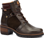 Quarter turn view Women's Pikolinos Footwear style name San Sebastian 8979C1 in color FOREST. Sku: W1T-8979C1FOR