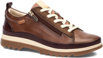 Quarter turn view Women's Pikolinos Footwear style name Vigo 6979C5 in color TOPO. Sku: W3W-6979C5TOPO