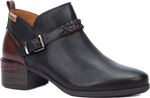 Quarter turn view Women's Pikolinos Footwear style name Malaga 7536C1 in color BLACK. Sku: W6W-7536C1BLK