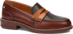 Quarter turn view Women's Pikolinos Footwear style name Aldaya 3541C8 in color COGNAC. Sku: W8J-3541C8COG