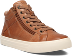 Quarter turn view Women's Taos Footwear style name Winner in color CARAMEL. Sku: WNR-14003CARA