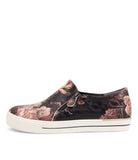 Women's Shoe, Brand Ziera  in  in Antique Floral Leather shoe image outside view