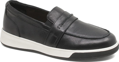 Quarter turn view Women's Ziera Footwear style name Aindrea Xf in color BLACK LTHR. Sku: ZR11106BLALE