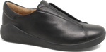 Quarter turn view Women's Ziera Footwear style name Yass Xf in color BLACK/BLAC. Sku: ZR11184B5863