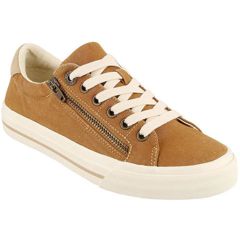 Quarter turn Women's TAOS Footwear style name Z Soul in color Golden Tan. Sku: ZSL-13672GTTD