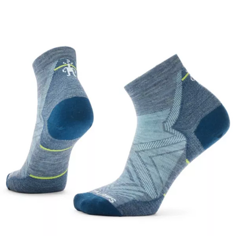 Run Zero Cushion Ankle Women's Pewter Blue by Smartwool