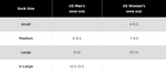 Feetures size chart