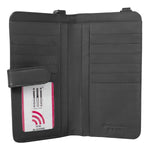 6363 Cell Phone Wallet Black by ILI