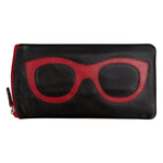 6462 Eyeglass Case Black/Red by ILI