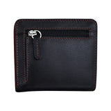 7831 Bi-Fold Mini Wallet Black/Red by ILI
