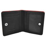 7831 Bi-Fold Mini Wallet Red/Black by ILI